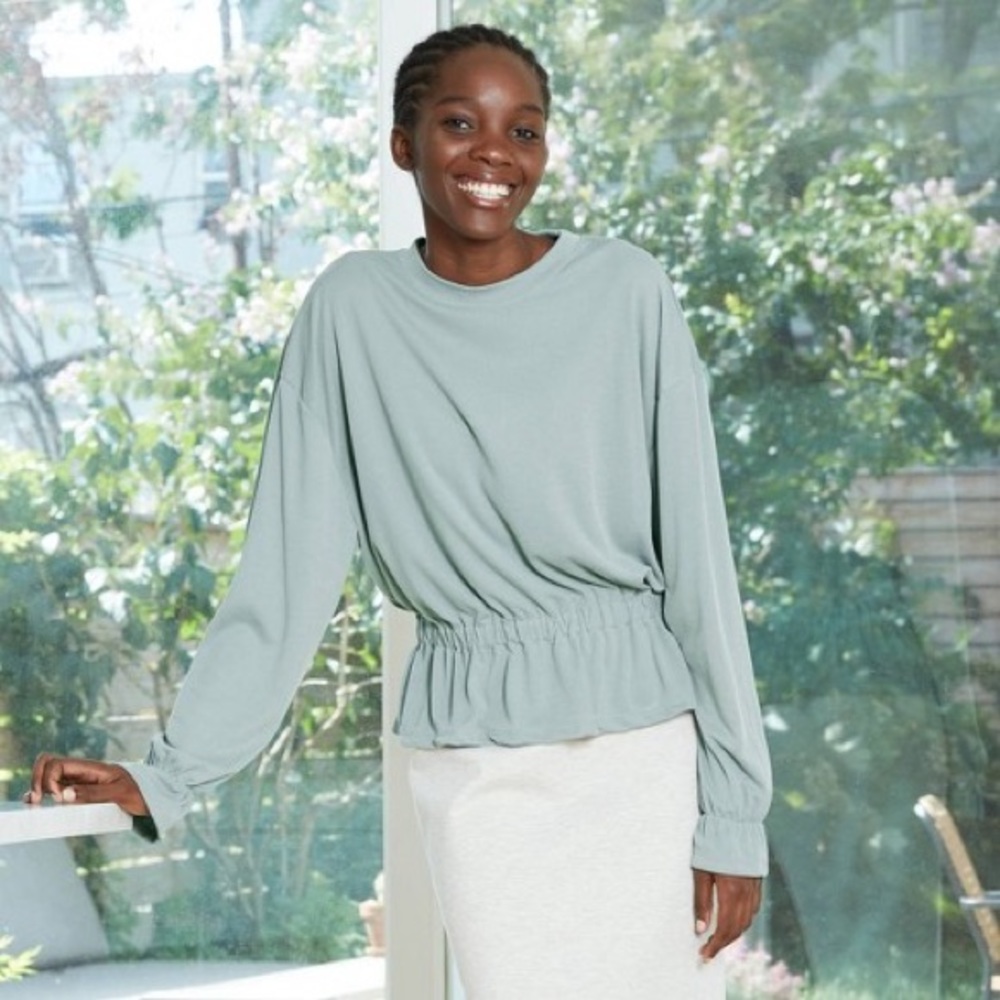 Target light blue long sleeve top